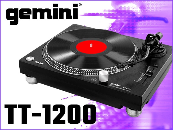 GEMINI launches new belt-driven  turntable TT-1200