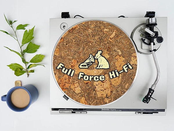 Started handling “Full Force Hi-Fi”, a high quality cork mat brand for record lovers