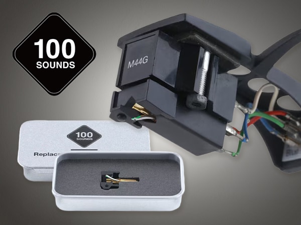 100SOUNDSより、Shure / M44G＆M44-7対応交換針の後継機が登場！