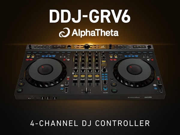 AlphaTheta has released the next-generation DJ controller, "DDJ-GRV6"!
