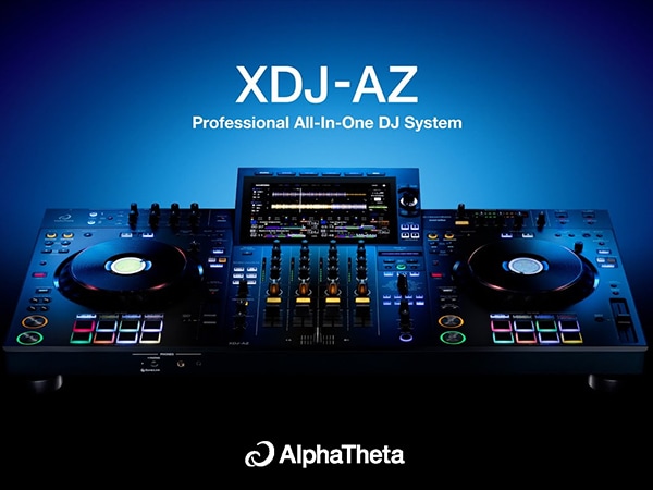 AlphaTheta has released the all-in-one DJ system "XDJ-AZ"!