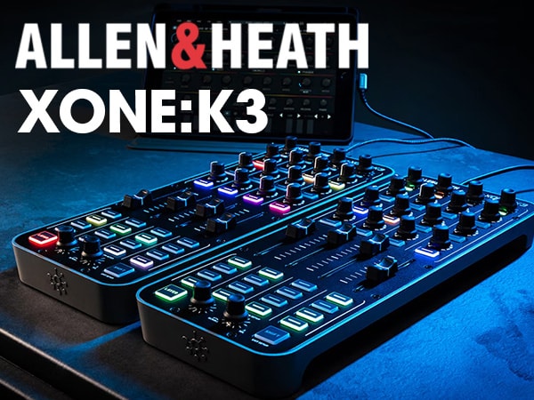 ALLEN & HEATH has released the new Xone:K3 DJ MIDI controller!