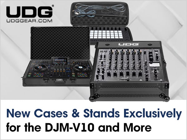 New Cases & Stands Exclusively for the DJM-V10 and More Now Available from UDG!