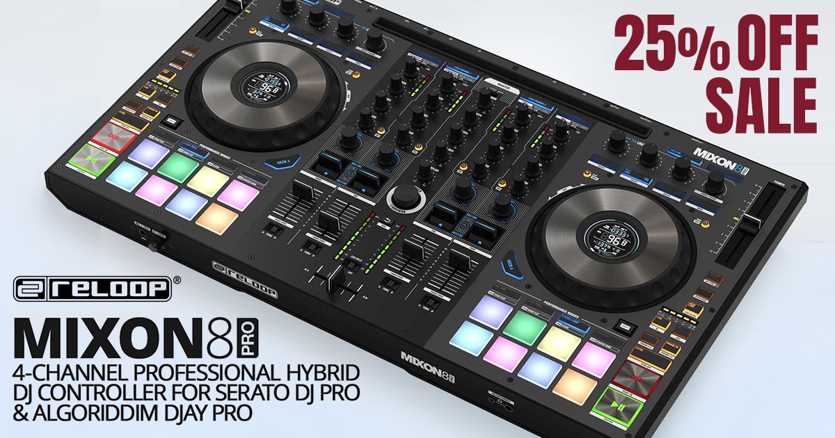 期間限定】RELOOP「Mixon 8 Pro」25％OFFセール！｜サウンドハウス