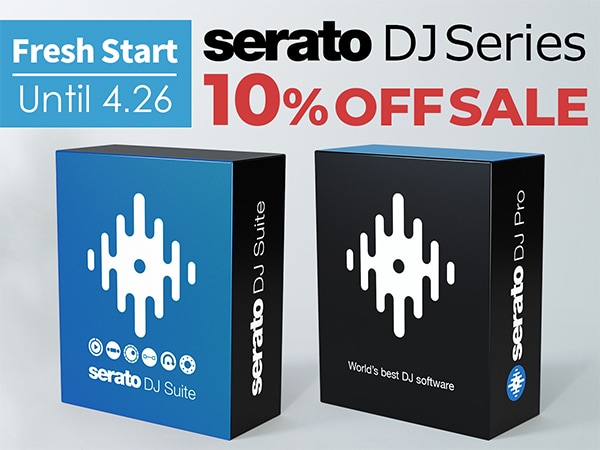 [Fresh Start Sale] 10% OFF the Serato DJ Series!