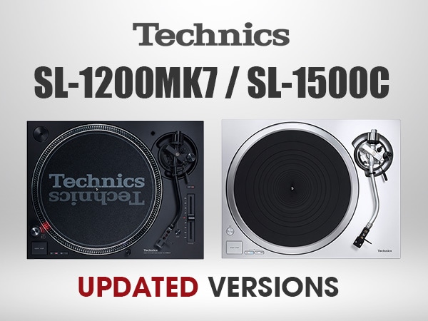Introducing the Newly Updated Technics SL-1200MK7W and SL-1500CW!