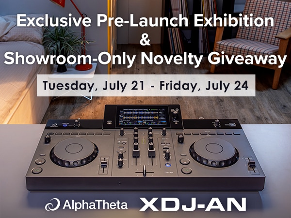 [Limited Quantities] AlphaTheta XDJ-AN Exclusive Pre-Launch Exhibition & Showroom-Only Novelty Giveaway!