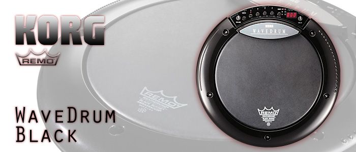 WAVEDRUM限定ブラックバージョン登場。
