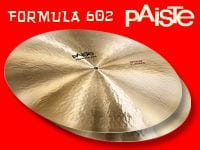 PAISTE FORMULA 602の復刻版が発売されました。