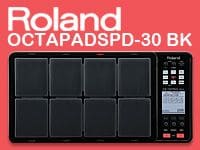 ROLAND OCTAPAD SPD-30にブラックバージョン登場