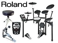 ROLAND V-Drums V-Compact Seriesにスローンとペダルが付属したスペシャルセット登場