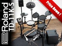 ROLAND V-Drums V-CompactシリーズTD-11K-Sがお求めやすい価格になりました。
