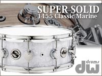 DWから極厚シェルのスネア SUPER SOLID 入荷しました。