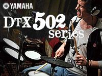 YAMAHA電子ドラムDTX502シリーズ発売決定