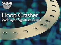 SABIAN ジョジョ・メイヤーシグネイチャー・フープクラッシャー入荷