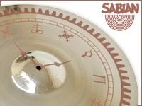 ニールパートデザインのグラフィックがペイントされたSABIAN PARAGONライド入荷！