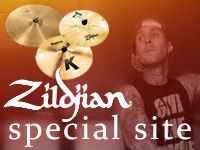 ZILDJIANスペシャルサイトオープンのおしらせ