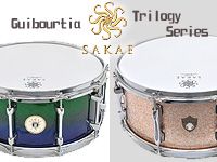 SAKAE DRUMよりTrilogyシリーズとブビンガシェル・スネア入荷