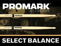重心が異なるドラムスティックPROMARKセレクトバランス発売