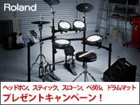 数量限定ROLAND V-Drumsサウンドハウス・オリジナルキャンペーン開始