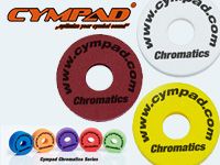 シンバル用ミュート・ワッシャーCYMPADに新色登場