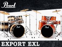 ラッカー塗装を施したPEARL EXPORT EXL発売