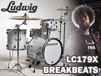 LUDWIGとQUESTLOVEのコラボレーションドラムセット「LC179X BREAKBEATS」が再登場！