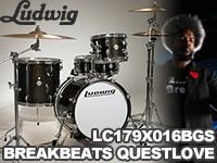 LUDWIG 小口径ドラムセット「LC179X016BGS BREAKBEATS QUESTLOVE」入荷！
