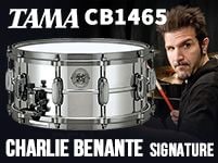 Charlie Benanteシグネチャースネア「TAMA/CB1465」が限定特価！