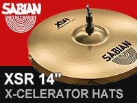 SABIANのXSRハイハットが限定特価！