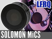 低音域専用マイクSOLOMON MICS「LFRQシリーズ」取扱開始!