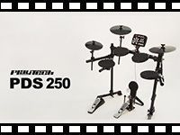 PLAYTECH電子ドラム「PDS-250」動画公開！