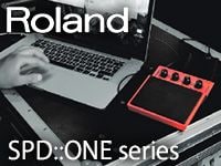 ROLANDからシンプル機能でコンパクトなパーカッション・パッドが登場