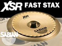 SABIANより斬新なスタック・シンバル「XSR FAST STAX」登場！