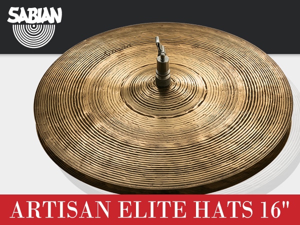 ハイハット SABIAN / ARTISAN ELITE HATS 16