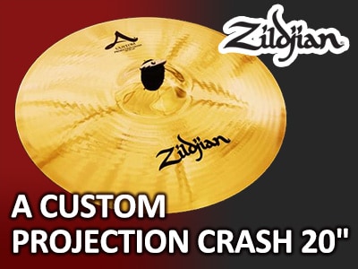 ZILDJIAN/A CUSTOM PROJECTION CRASH 20" お買い得価格！