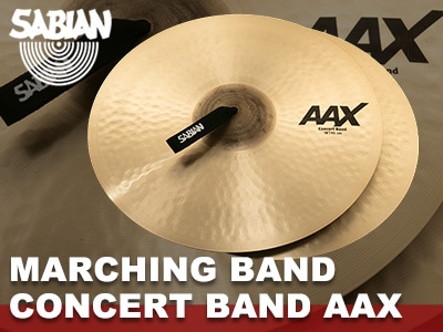 【The 2019 NAMM Show】SABIAN AAXシンバル バンド/マーチング向け新モデル登場！