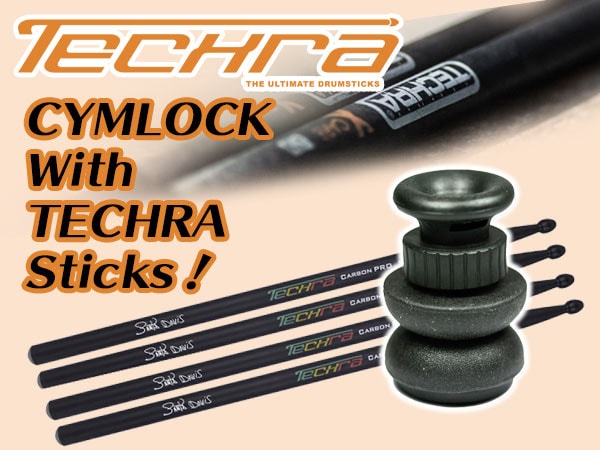 CYMLOCK Comes With TECHRA Sticks !!