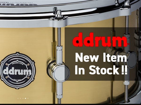 A number of Ddrum products are in stock!