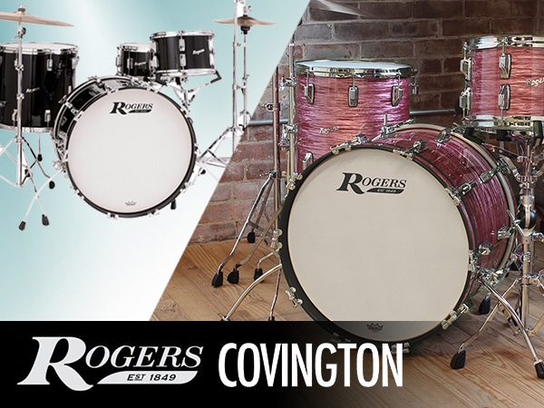 Rogersドラムセット「Covingtonシリーズ」入荷！