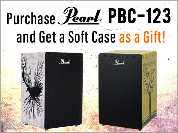 [Limited quantity] Purchase a PEARL cajon 
