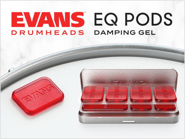 ドラム用ミュート「EQ Pods Drum Damper Gels」入荷！