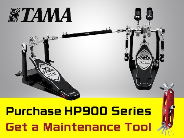 When you buy the TAMA kick pedal from the 