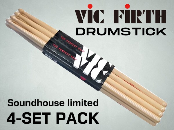 We have the VIC FIRTH Soundhouse limited 4-set pack available in stock now!