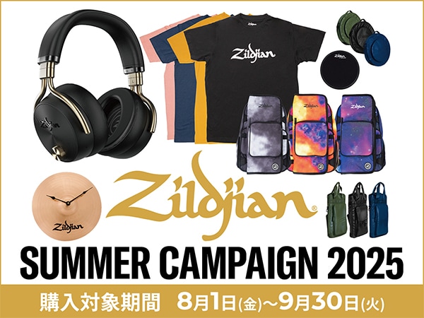 [Campaign] ‘ZILDJIAN SUMMER CAMPAIGN 2025’ now underway!