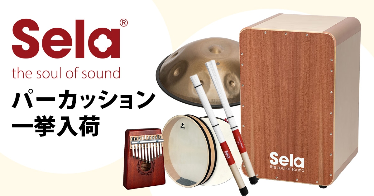 SELA CAJONパーカッション一挙入荷！｜サウンドハウス