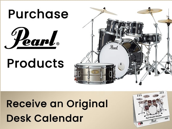Receive an original desk calendar with the purchase of selected PEARL products!