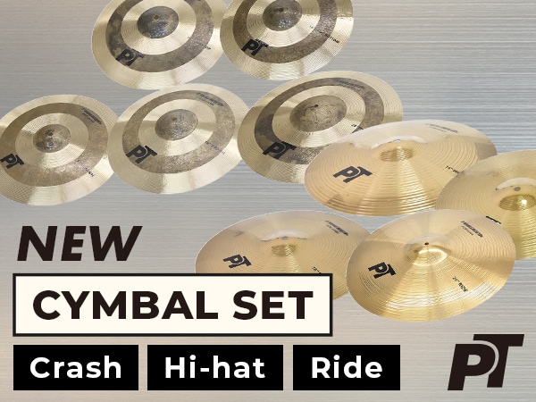 New PLAYTECH Cymbal Set Now Available!