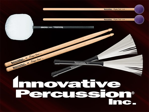 Innovative Percussion 取り扱い開始！
