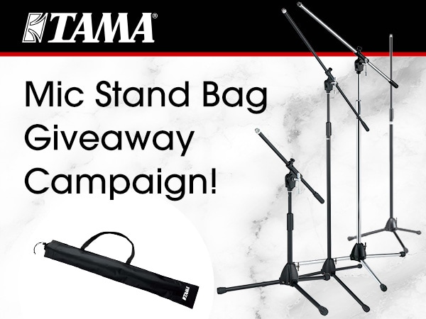 TAMA Mic Stand Bag Giveaway Campaign!